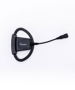 (D-1) Impact Adjustable Rubber D-Shaped Ear Hanger for D-1 Gold Series Ear Option and Listen-Only Surveillance Kits